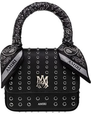 Amiri Mini Sac À Main Ma - Black