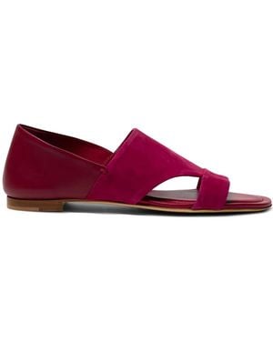 Tod's Open-Toe Court Shoes - Purple