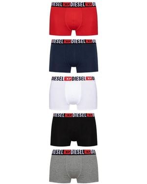 DIESEL Logo-Waistband Boxers - White