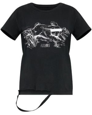 MM6 by Maison Margiela T Shirt - Black