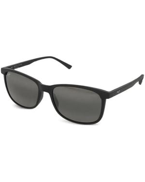 Maui Jim Hulili Sonnenbrille Mit Eckigem Gestell - Grau
