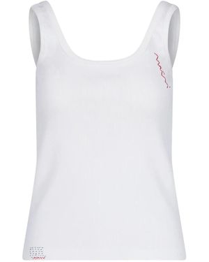 Marni Logo Tank Top - White
