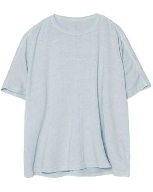 Maharishi Central-Seam Short-Sleeve T-Shirt - Blue