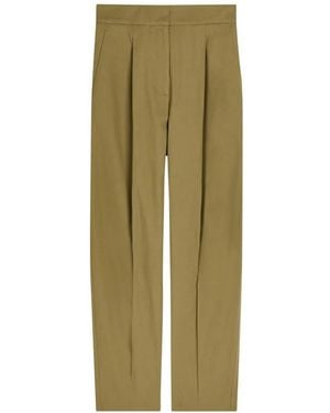 JOSEPH Pantalones Rectos Paver - Verde