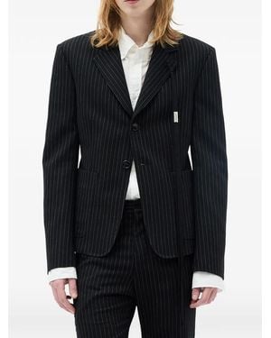 Ann Demeulemeester Rami Pinstripe-Pattern Blazer - Black