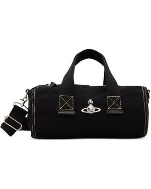 Vivienne Westwood Cylinder Cross Body Bag - Black