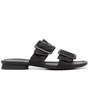 Camper Casi Myra Buckle Sandals - Black