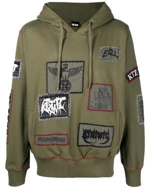 KTZ パッチディテール パーカー - グリーン
