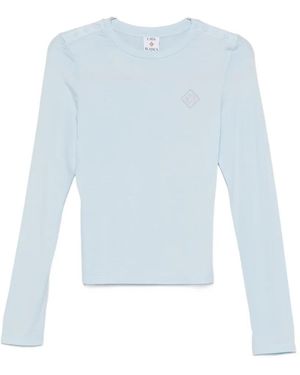 CASABLANCA Long-sleeve T-shirt - Blau