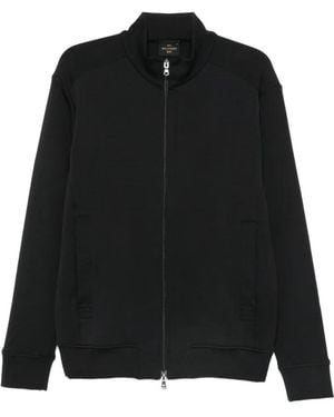 Paul & Shark Zip-Up High-Neck Jacket - Black