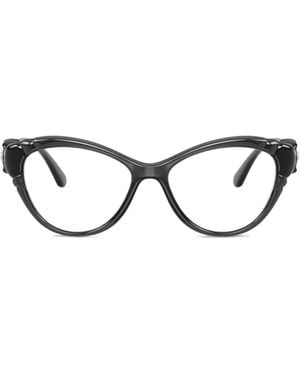Swarovski Bril Met Cat-Eye Montuur - Zwart