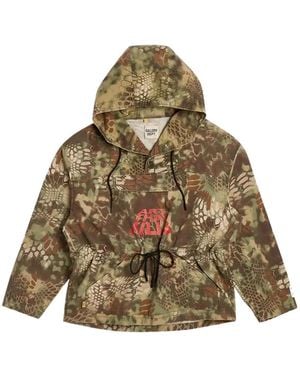 GALLERY DEPT. Camouflage-Print Hoodie - Green