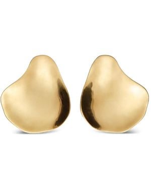 Magda Butrym Hammered Earrings - Neutro