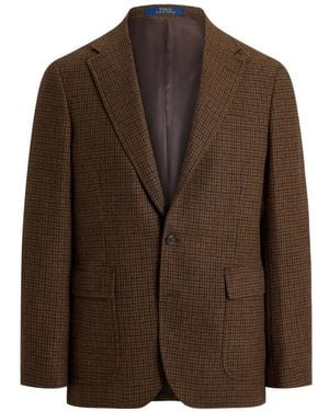 Polo Ralph Lauren Karierter Modern Fit Blazer - Braun