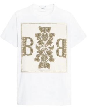 Barrie ロゴ Tシャツ - ホワイト