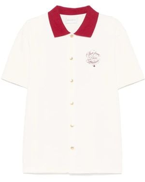 Drole de Monsieur ロゴ シャツ - ホワイト
