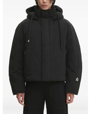 A.A.Spectrum光谱 Wattierte Kapuzenjacke - Schwarz
