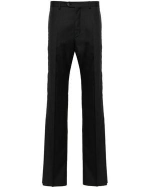 Lanvin Straight-Leg Tailored Trousers - Black