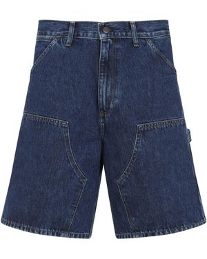 Carhartt Cotton Denim Shorts - Blue