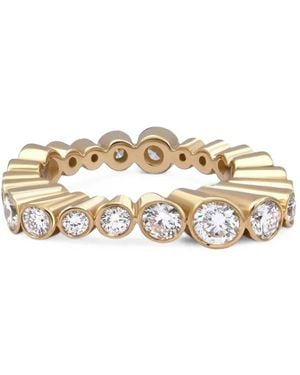 MAISON MARCELLE Anillo Serti Clos Con Diamantes - Metálico