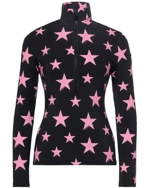 Goldbergh Lunaria Star-Print Half-Zip Sweatshirt - Blue