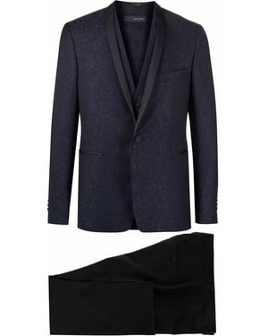 Tagliatore Pak Met Enkele Rij Knopen - Blauw
