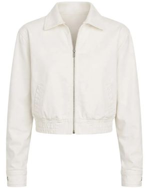 Nili Lotan Veste Najac En Jean - White