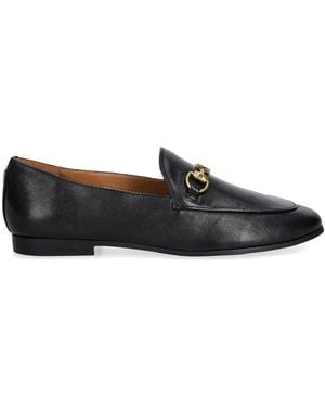Nokwol Gale Leather Loafers - Black