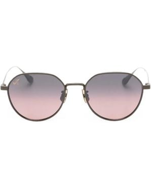 Maui Jim Kaulana Geometric-Frame Sunglasses - Pink