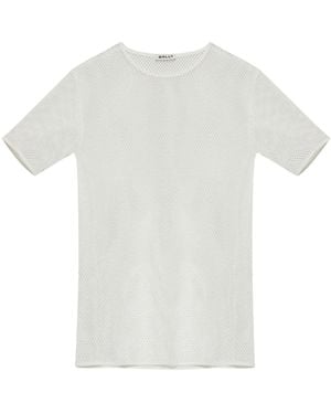 Bally メッシュ Tシャツ - ホワイト