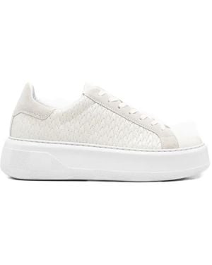 Woolrich Leather Sneakers - White