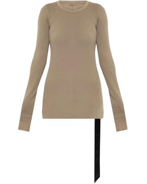 Rick Owens ロングtシャツ - ナチュラル