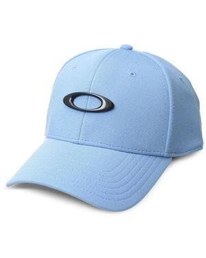 Oakley Tincan Logo-Plaque Hat - Blue
