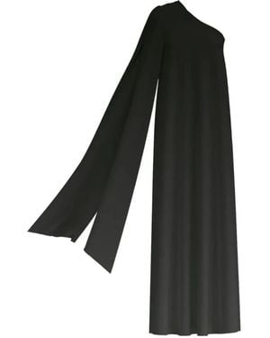 Diarrablu Raya Bow-Detail Maxi Dress - Black