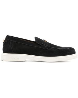 Versace Crosta Loafers - Black