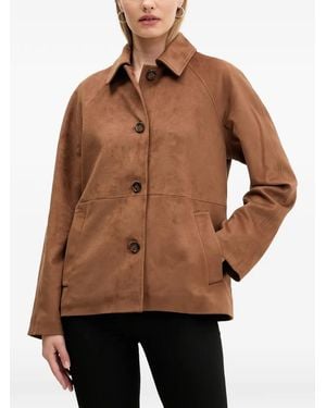Abercrombie & Fitch Buttoned Jacket - Brown