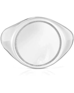 Tous Anillo de sello - Blanco