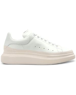 McQueen Baskets Oversized À Plateforme - Blanc