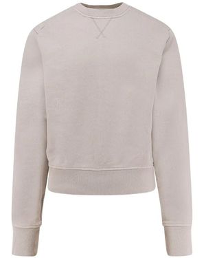 Entire studios Sweater Met Ronde Hals En Lange Mouwen - Wit
