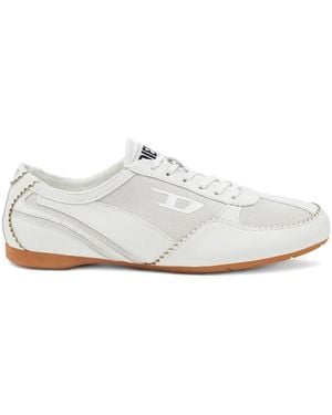 DIESEL D-Mile Lace-Up Low Sneakers - White