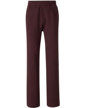 Givenchy Logo Plush Sweatpants - Red