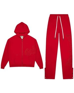 Godspeed Og Logo Zip-Fastening Tracksuit - Red