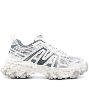 Juun.J Panelled Trainers - White