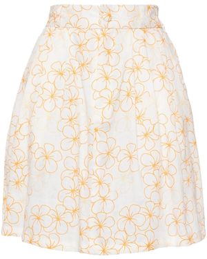 Bambah Daisy Mini Skirt - Natural