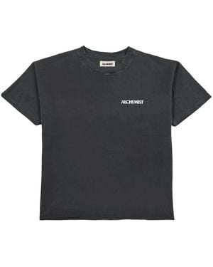 Alchemist Logo-Print T-Shirt - Black