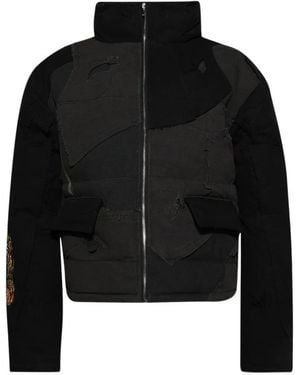Who Decides War Geüpcycled Jack Met Patchwork - Zwart