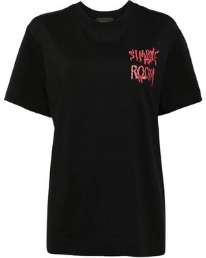 Simone Rocha Logo-Print T-Shirt - Black