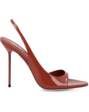 Paris Texas 105Mm Lidia Leather Sandals - Pink