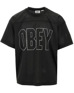 Obey Johnson T-shirt - ブラック