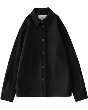 Studio Nicholson Giacca-Camicia Santini - Nero